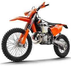 KTM 300 EXC left front